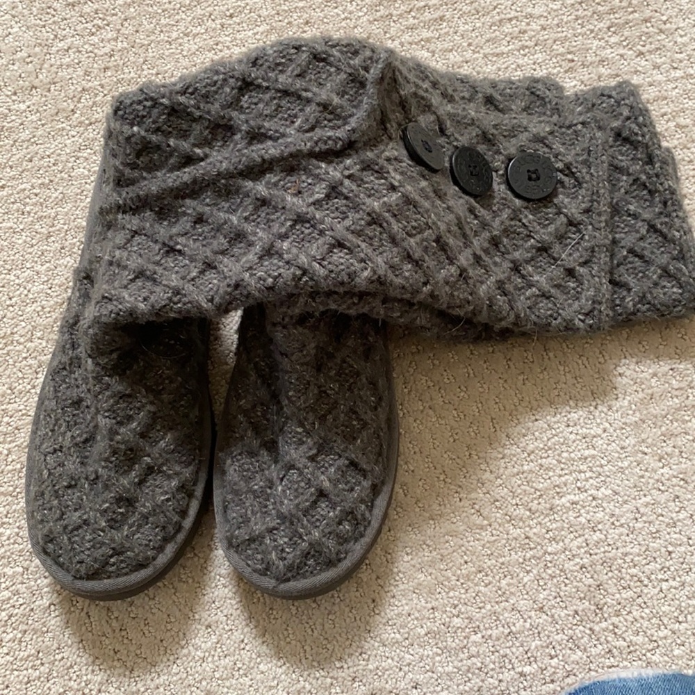Knit Ugg boots